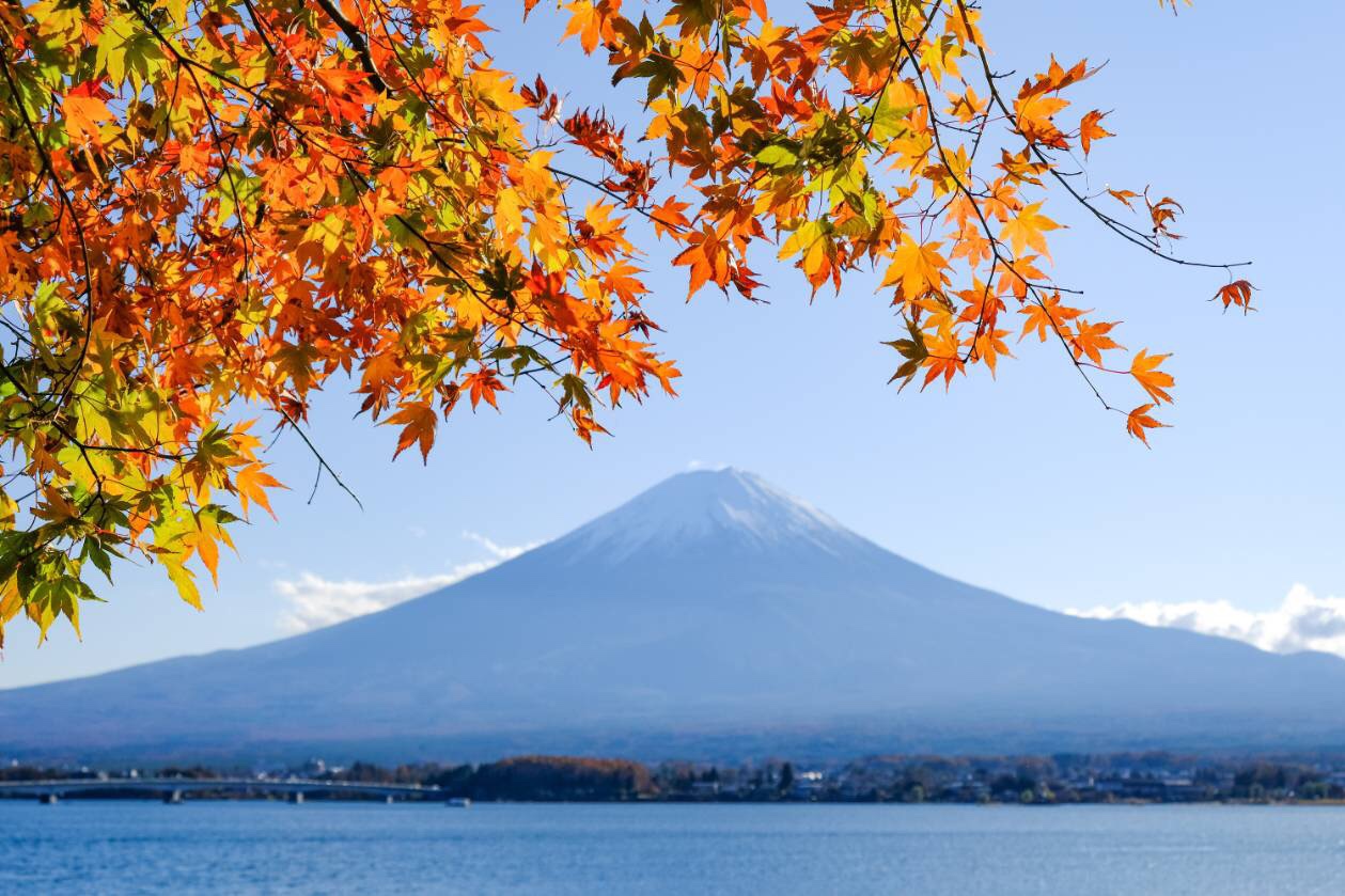 Kawaguchiko in autumn